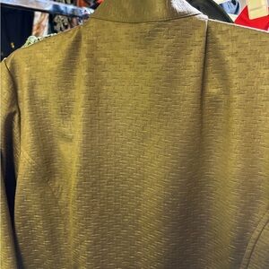 Chico's Textured Khaki Jacket